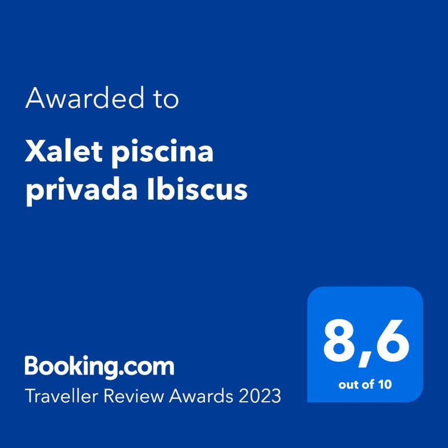Вілла Xalet Piscina Privada Ibiscus Л'Амеля-да-Мар Екстер'єр фото